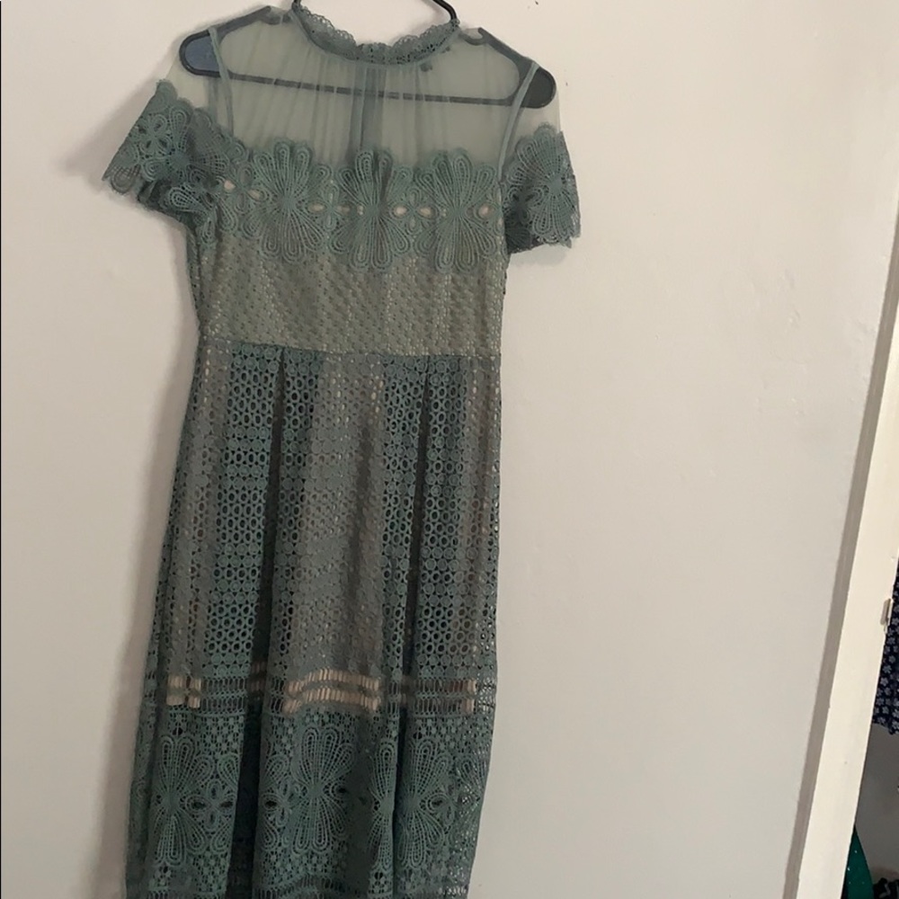 Tea midi dress